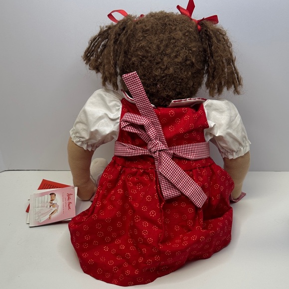 NWT Vintage Käthe Kruse Baby It’s Me Waldorf Doll Valentine Dress - Picture 6 of 6